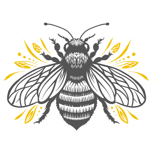 An illustration of a bee.